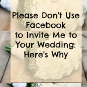 facebook wedding invitations
