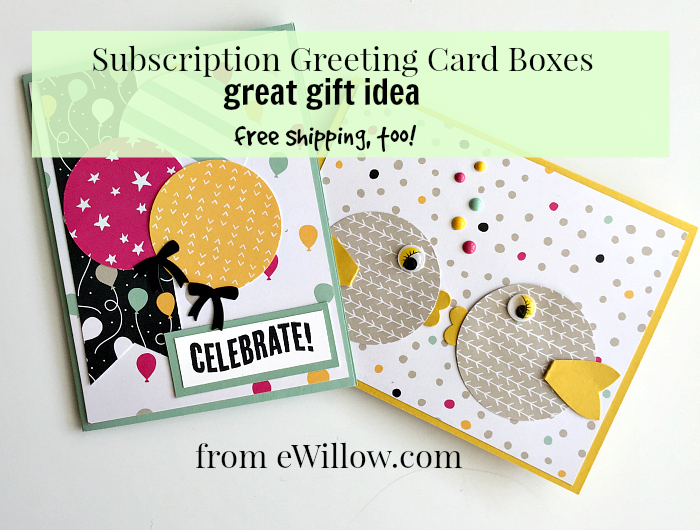 subscription greeting card box