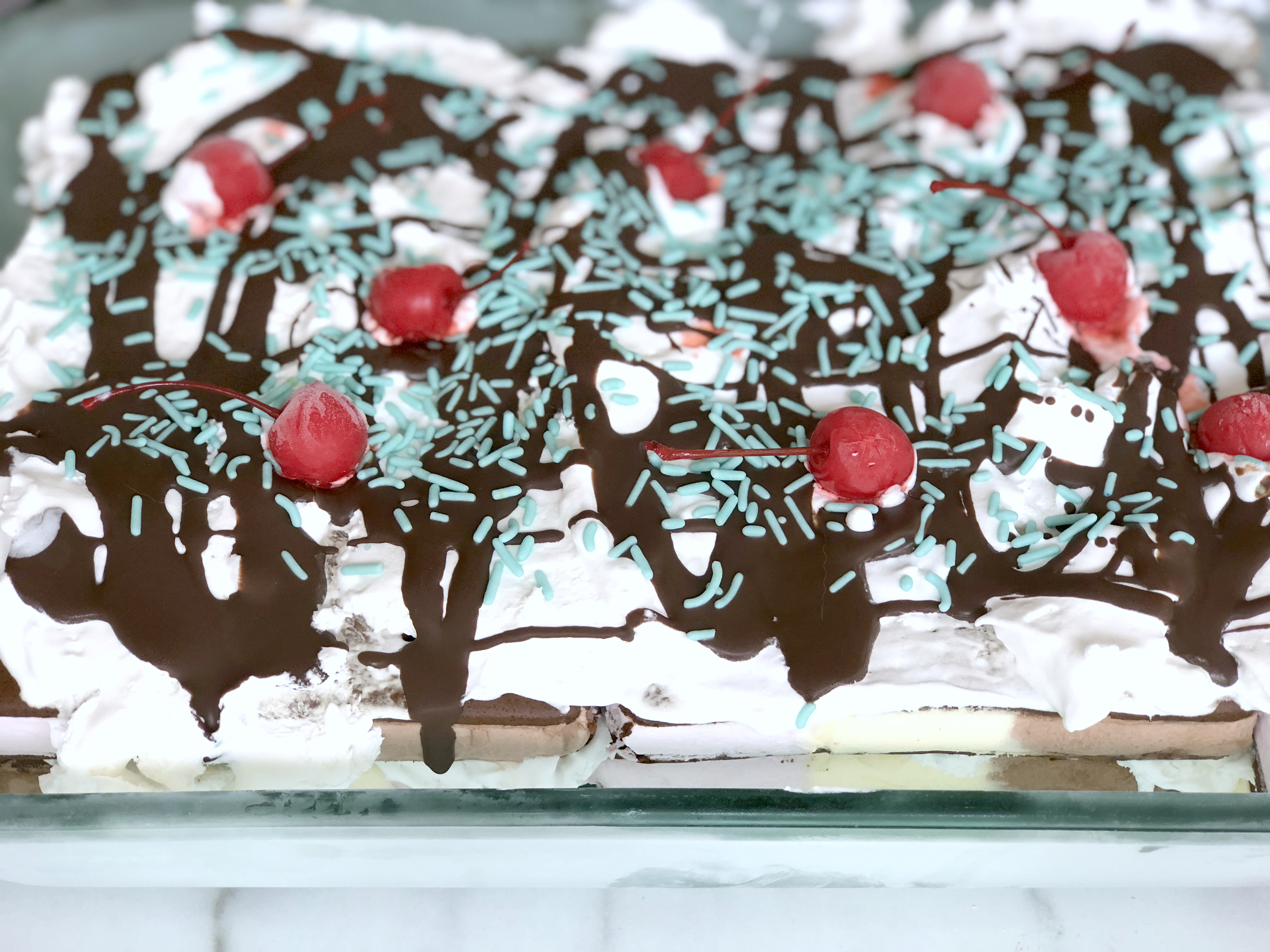 homemade ice cream cake recipe